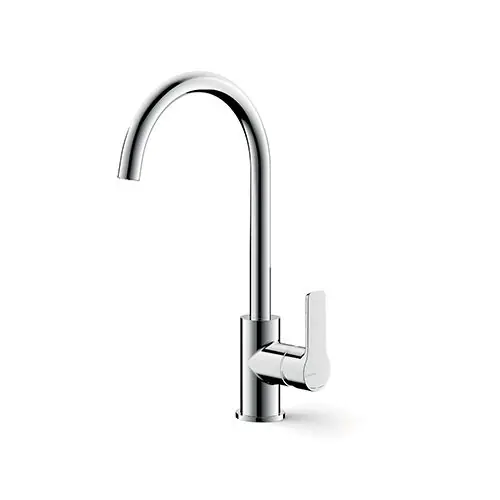 Robinet mitigeur cuisine PRIME Chromé, hauteur sous bec 263 mm – Cristina Ondyna Quantité Limitée