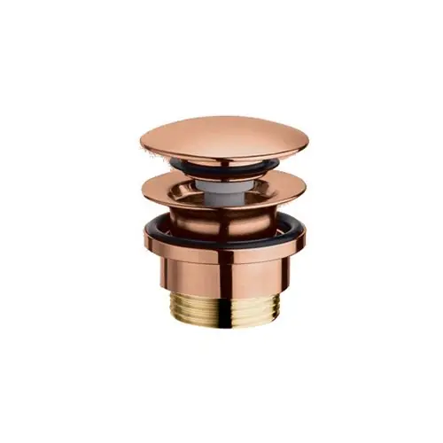 Meilleur Prix Bonde lavabo UP&DOWN – Bouchon Ø64 – G1&Prime;1/4 (33/42) – Or rose – Cristina Ondyna