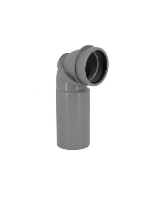 Pipe d‘évacuation orientable Ø100 x L300 mm en PVC pour bâti-support - Regiplast Petit Prix
