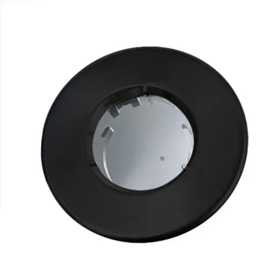 Collerette fixe noir IP65 diamètre 90 – Noir – BLM Meilleur Choix