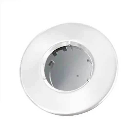 Collerette fixe blanche IP65 RAL9010 - Diamètre 90 - BLM Haute Qualité
