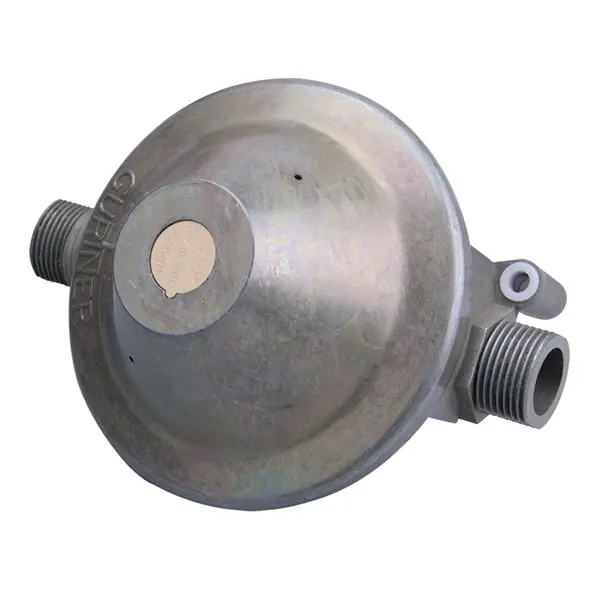 Paiement Sécurisé Détendeur fixe propane basse pression 12kg/h - 37 mbar - entrée mâle G3/4 - sortie mâle G3/4 - Gurtner