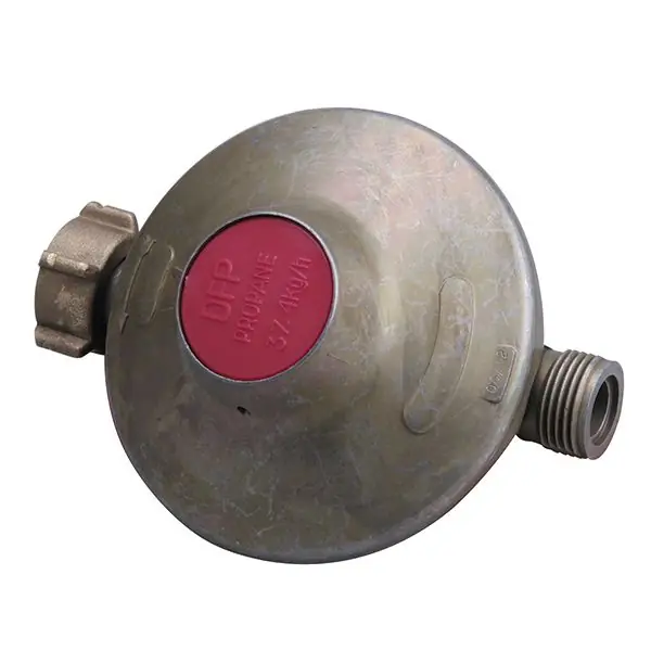Détendeur fixe propane basse pression 4kg/h – 37 mbar – entrée écrou 20×150 – sortie M20x150 – Gurtner Prix Cassé