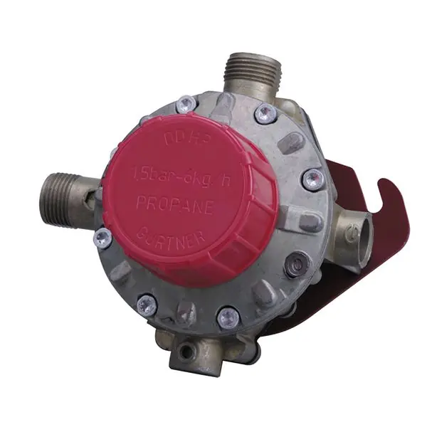 Double détendeur haute pression fixe propane avec limiteur de pression 6kg/h – 1,5 bar – entrée et sortie M20x150 – Gurtner Achetez Aujourd&rsquo;hui