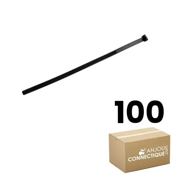 Boîte plastique de 100 lanières démontable - tube de Ø 11 mm à Ø 18 mm - Ram Meilleur Prix