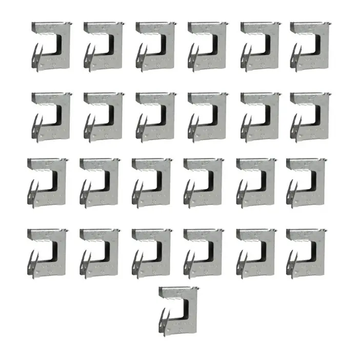 Commander Vite Boîte de 25 attaches TIGRE pour l‘accrochage et la suspension sur charpente acier 2-8 mm - Ram