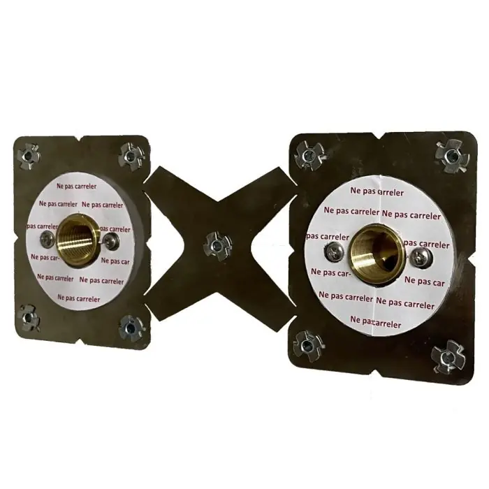 Sortie de cloison HYDROFIX PER Ø12 à sertir – Entraxe 150 mm – Ram Meilleure Vente