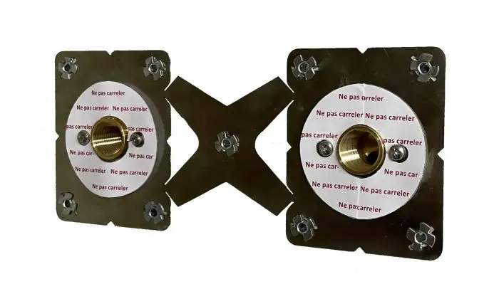 Sortie de cloison HYDROFIX Multicouche Ø16 à sertir – Entraxe 150 mm – Ram Marque