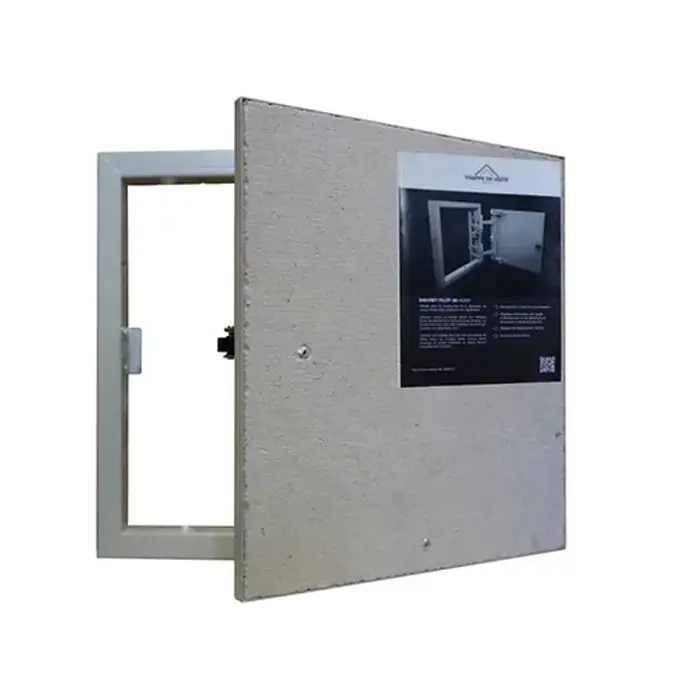 Prix Promo Trappe de visite en acier escamotable peu visible PILOT 3D – 400 x 400 x 45 mm – marque Discret