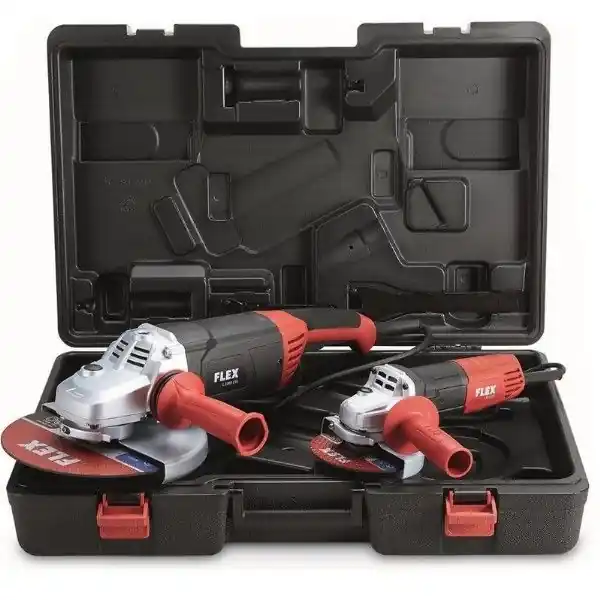 Soldes Coffret de 2 meuleuses d‘angle 2200W et 800W - Flex