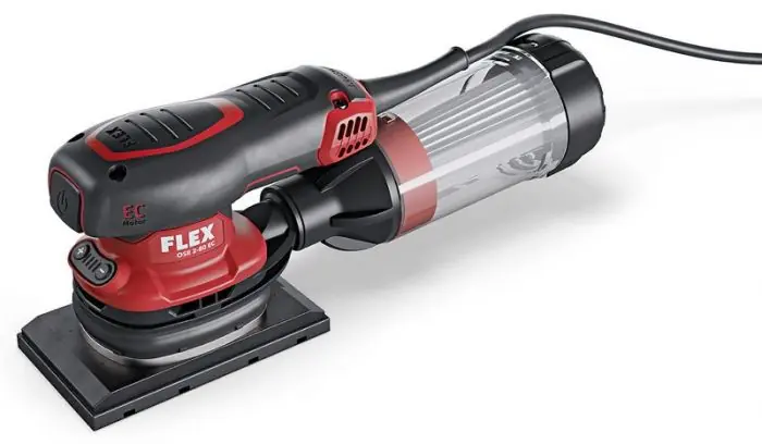 Certifié Ponceuse vibrante Brushless OSE 2-80 EC SET livrée avec L-Boxx - Flex