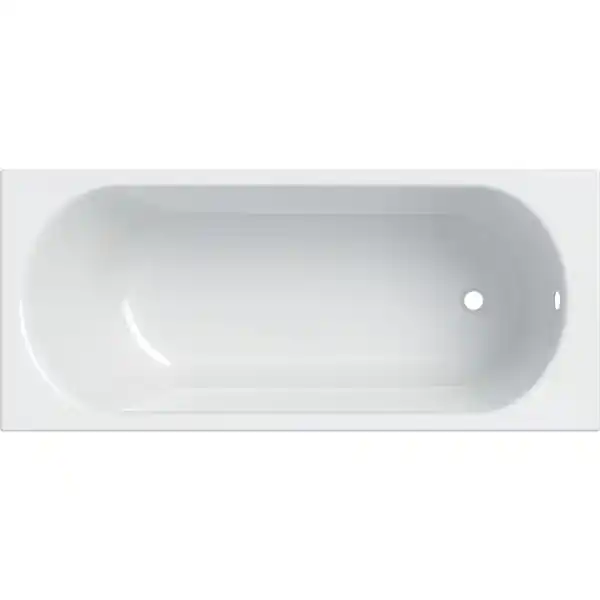 Livraison Express Baignoire acrylique sanitaire rectangulaire Geberit BASTIA 160x70cm avec pieds - Geberit