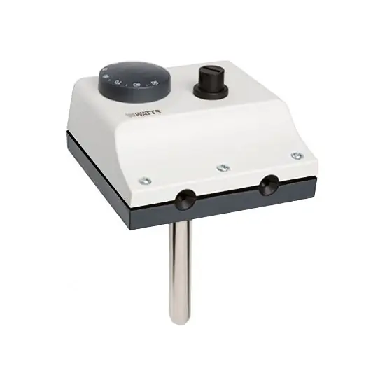 Commander Vite Aquastat double avec capsule en cuivre et 2 unités thermostatiques - plage réglage 0°C à 90°C - Watts