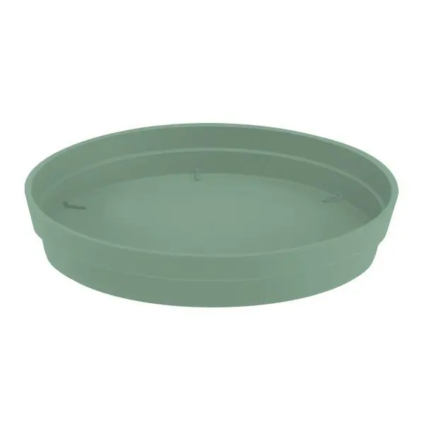 Soucoupe Ø28 pour pot de fleur Style et Toscane Ø40 – Vert Laurier – EDA Meilleur Choix
