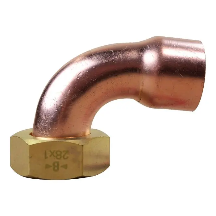 Coude écrou prisonnier 1"(26/34) - Tube Cuivre Ø28 Offre Limitée