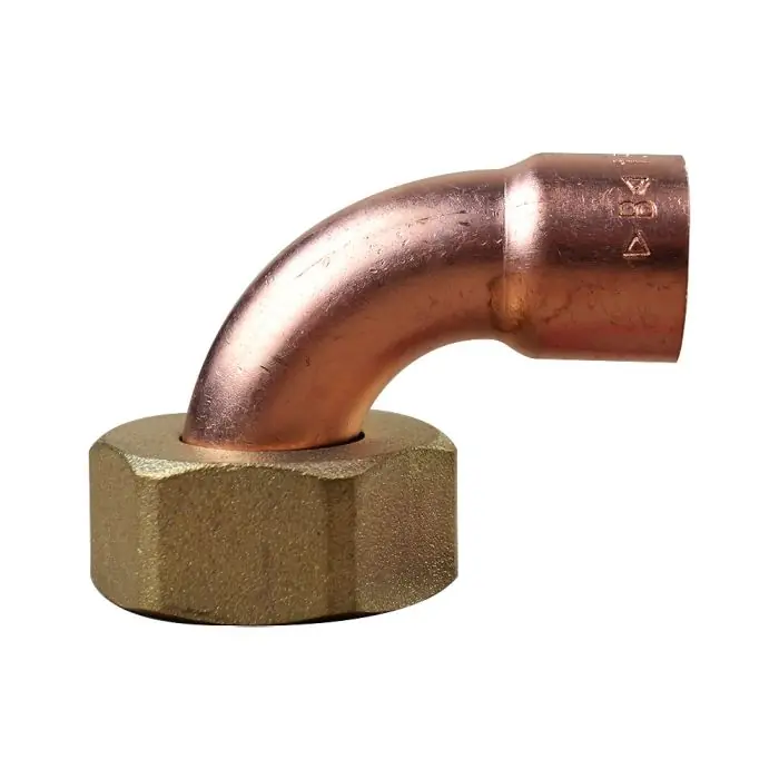 Achetez Aujourd&rsquo;hui Coude écrou prisonnier 3/4&Prime;(20/27) – Tube Cuivre Ø16