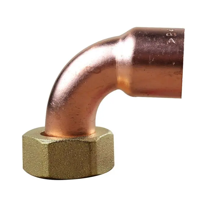 Coude écrou prisonnier 3/4"(20/27) - Tube Cuivre Ø22 Vente Directe
