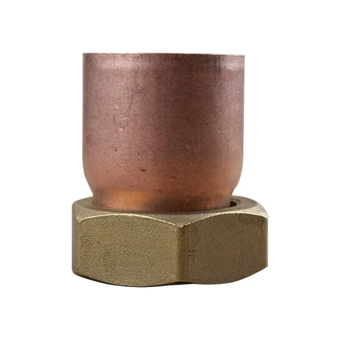 Douille droite écrou prisonnier 359 GCL Femelle 1"1/2(40/49) - Tube Cuivre Ø42 Commander Vite