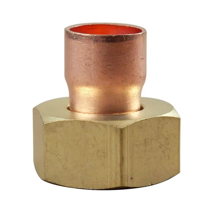Douille droite écrou prisonnier 359 GCL Femelle 1/2"(15/21) - Tube Cuivre Ø12 Offre Du Jour