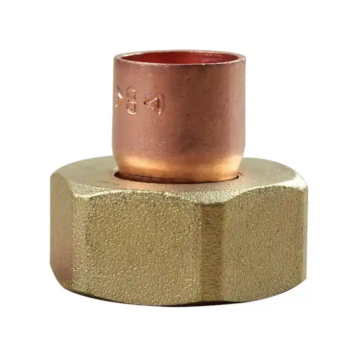 Douille droite écrou prisonnier 359 GCL Femelle 3/4"(20/27) - Tube Cuivre Ø14 Promotion Saisonnière