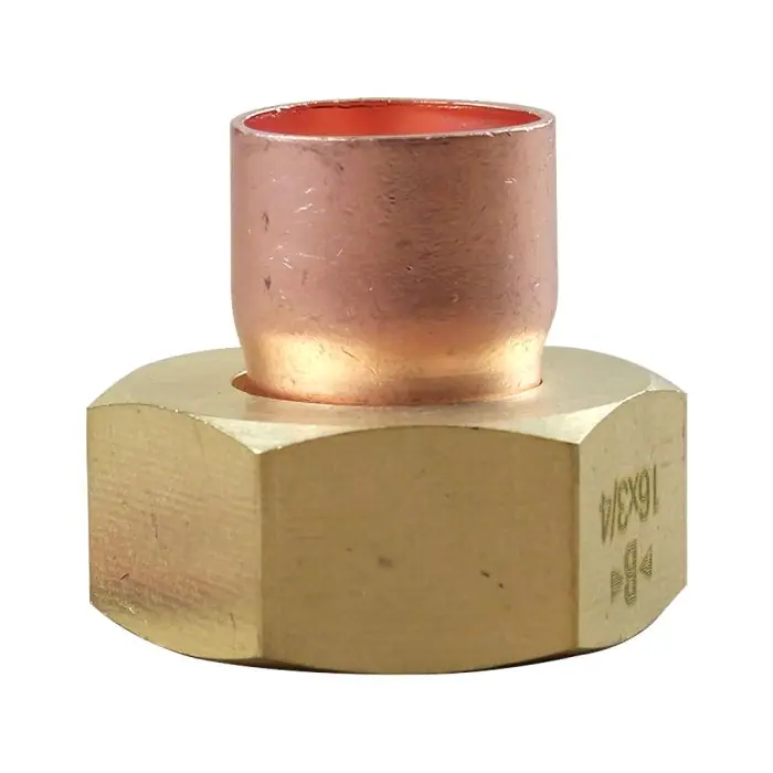Achetez Aujourd'hui Douille droite écrou prisonnier 359 GCL Femelle 3/4"(20/27) - Tube Cuivre Ø16