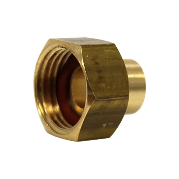 Authentique Raccord droit 2 pièces 359 GCU femelle 1/2" (15/21) - Tube Cuivre Ø12 - Arcanaute