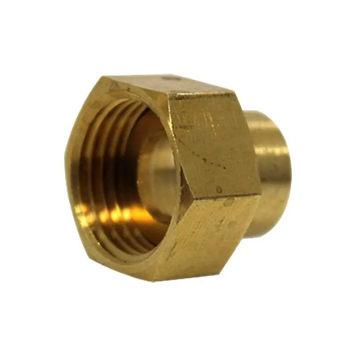 Promotion Saisonnière Raccord droit 2 pièces 359 GCU femelle 1/2" (15/21) - Tube Cuivre Ø14 - Arcanaute