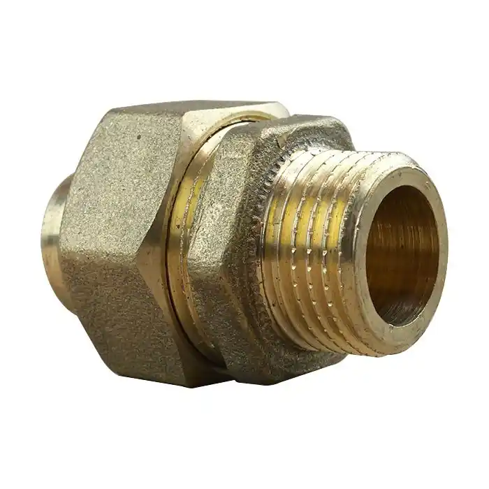 Expédié Aujourd'hui Raccord union 3 pièces 341 GCU mâle 1/2" (15/21) - Tube Cuivre Ø14 - Arcanaute