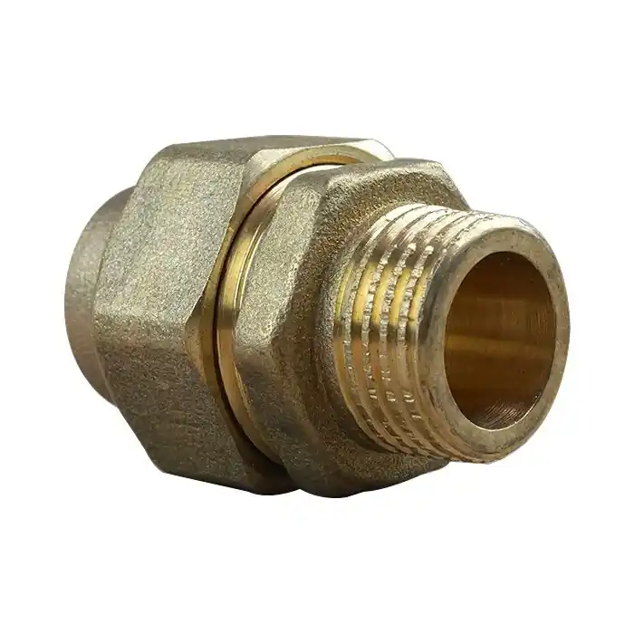 Satisfait Ou Remboursé Raccord union 3 pièces 341 GCU mâle 1/2" (15/21) - Tube Cuivre Ø16 - Arcanaute