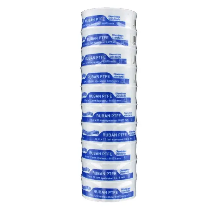 Ruban Teflon PTFE Standard - Lot de 10 Expédié Aujourd'hui
