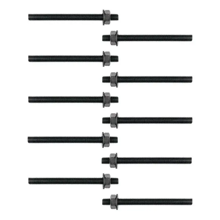 Acheter Direct 10 tiges filetées avec rondelles et écrous Ø10 x 120 mm - Fischer 26337