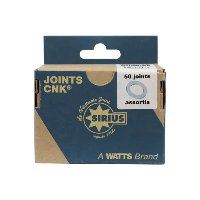 Assortiment de 50 Joints CNK - épaisseur 2 mm Expédition Rapide
