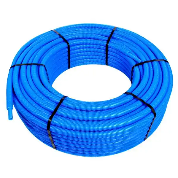 Tube PER pré-gainé Bleu Ø25 x 2,3 – 50 mètres – Blansol Barbi Réduction