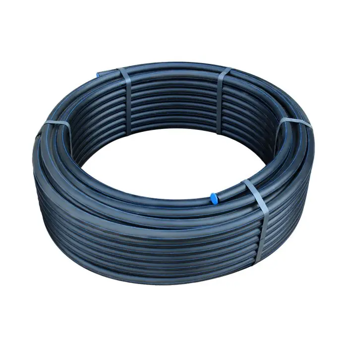 Solde 50 m de tube PEHD bande bleue eau potable (tube PE) NF-PN 16 Ø32 x 3,0 mm – Arcanaute