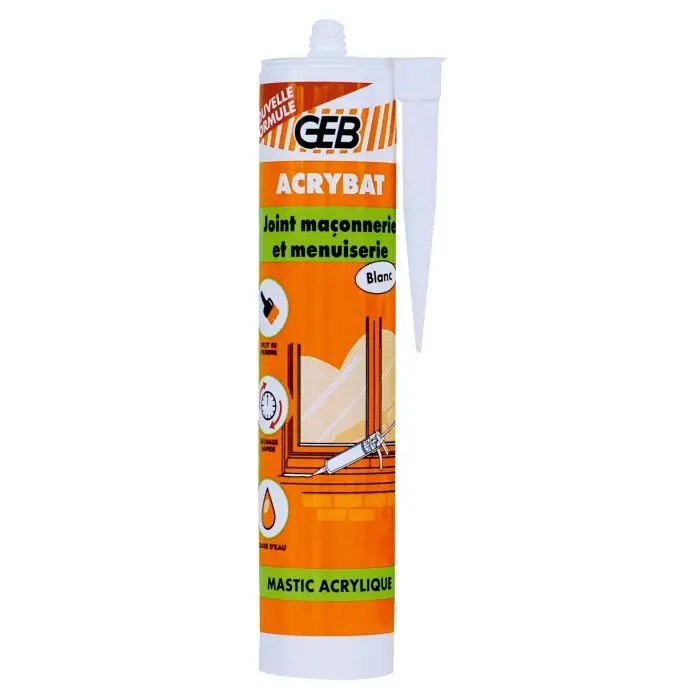 Cartouche mastic étanchéité ACRYBAT 310 ml - blanc Prix Bas