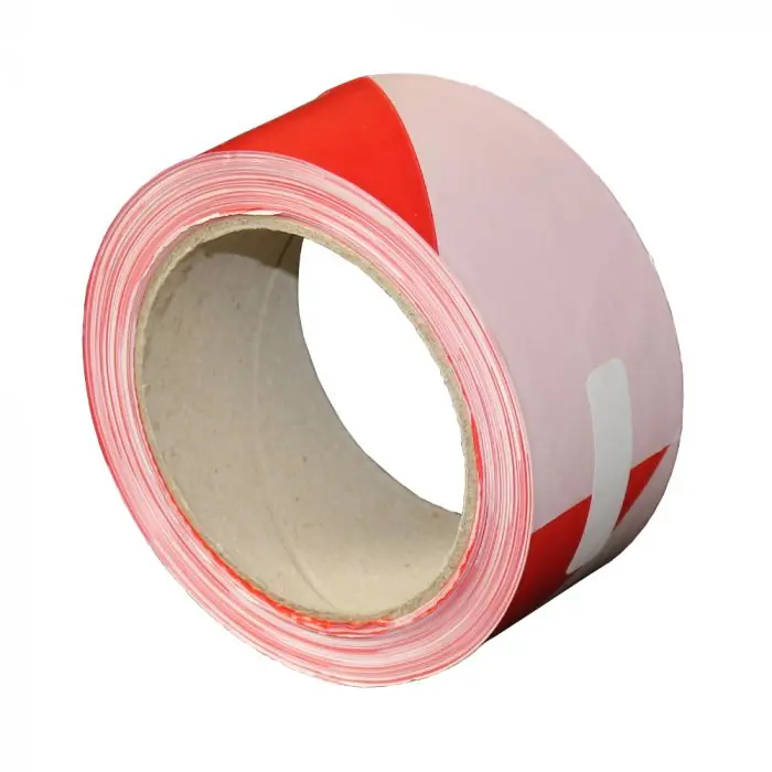 Jusqu&rsquo;à Épuisement Des Stocks Ruban de signalisation chantier 100m largeur 50mm rouge et blanc