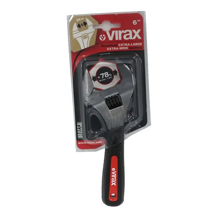 Offre Spéciale Clé à molette ouverture extra large 34mm - VIRAX 017045