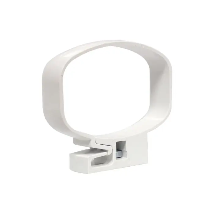 Collier bride pour tube de descente PVC BEST Ø92×57 – blanc – First Plast Pas Cher