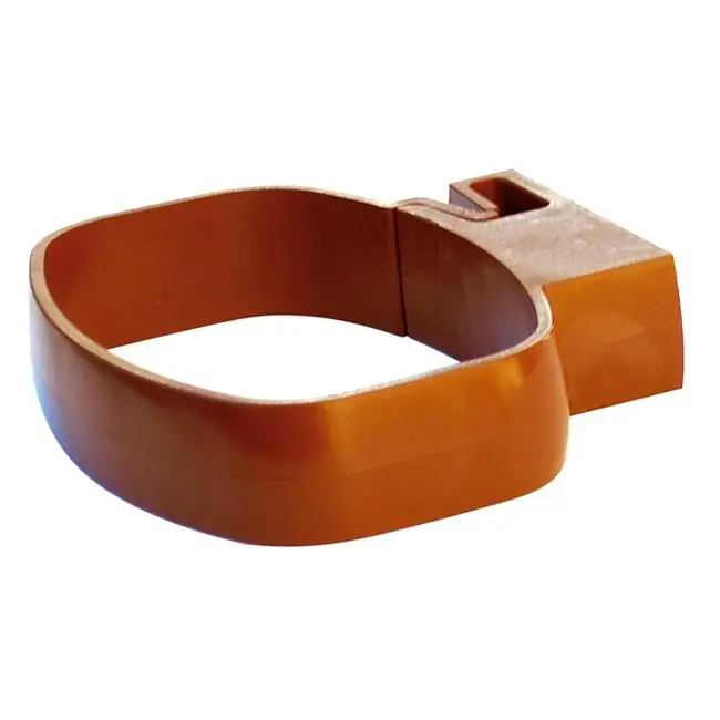 Jusqu'à Épuisement Des Stocks Collier bride pour tube de descente PVC BEST Ø92x57 - effet cuivre - First Plast