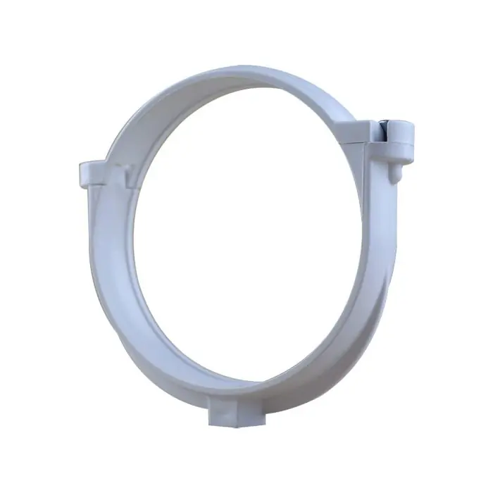 Collier bride pour tube de descente PVC Ø100 – blanc – First Plast Commander Vite