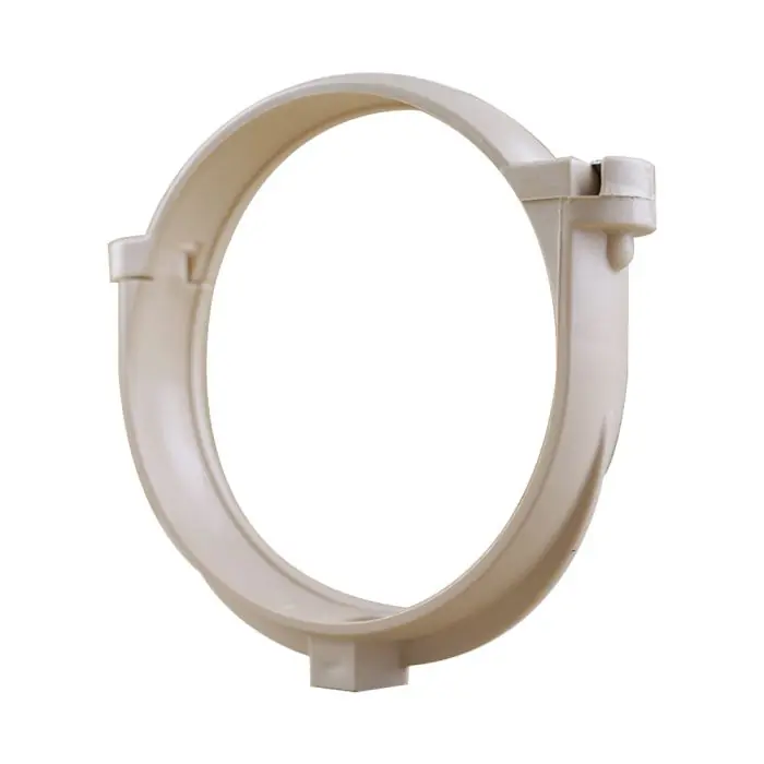 Petit Prix Collier bride pour tube de descente PVC Ø100 - sable - First Plast