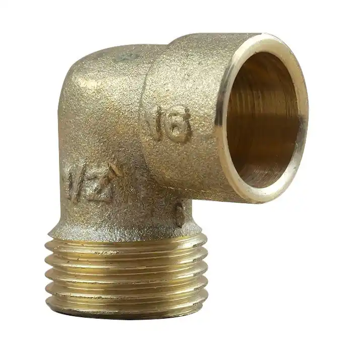 Prix Promo Coude 90° Mâle 92 GCU 1/2" (15/21) - Tube Cuivre Ø16 - Arcanaute
