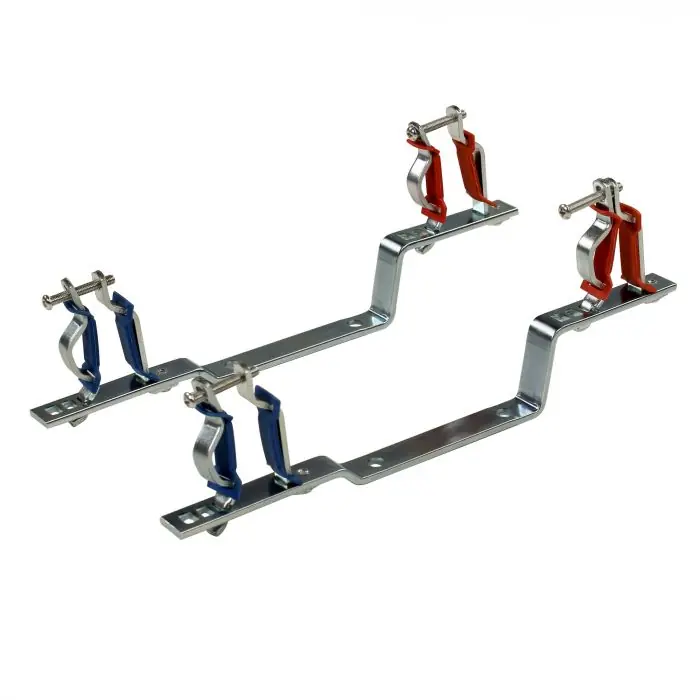 Marque Supports réglables pour collecteurs 1/2" (15/21) - 3/4" (20/27) - 1‘‘ (26/34) (la paire)