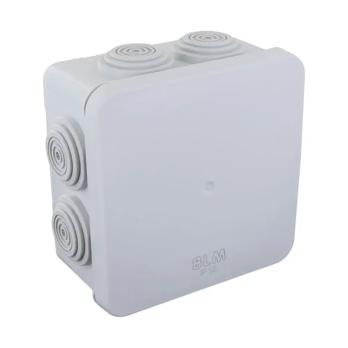 Boîte dérivation étanche OPTIBOX tétines IP55 80 x 80 x 42 mm – BLM Vente Flash