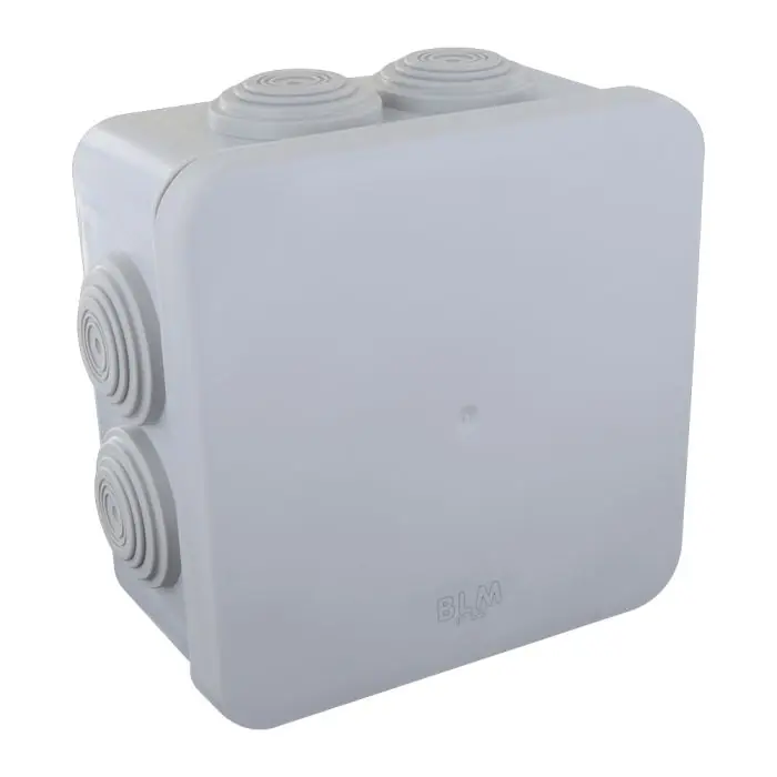 Vente Directe Boîte de dérivation étanche OPTIBOX tétines IP55 100 x 100 x 52 mm – BLM