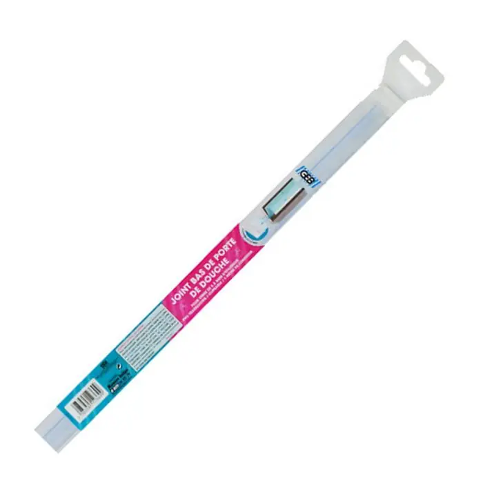 Joint double lèvres pour bas de porte de douche épaisseur 5 à 8 mm - 1m Meilleure Vente