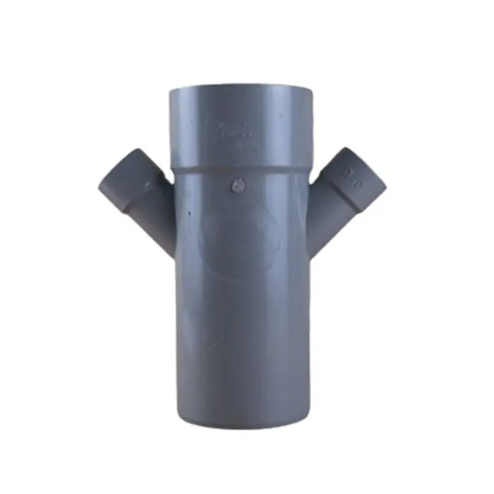 Culotte PVC réduite double parallèle Mâle Femelle 45° Ø100 x 40 x 40 FIRST-PLAST Acheter En Ligne