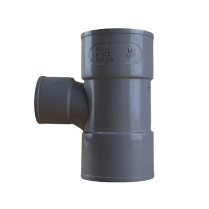 Té pied de biche réduit PVC 87°30 Femelle Femelle Ø50 réduit Femelle Ø32 - First Plast Meilleur Prix