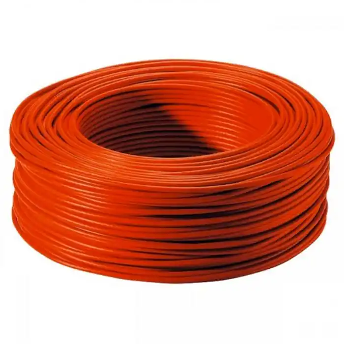 Fil électrique HO7VU 2.5 mm² rouge vendu au mètre - Arcanaute Offre Spéciale