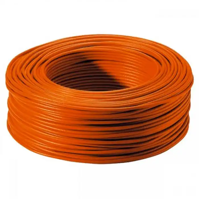 Retour Gratuit Fil électrique HO7VU 1.5 mm² orange vendu au mètre - Arcanaute